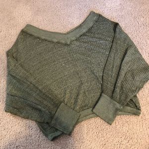 Free People Thermal Knit Top
